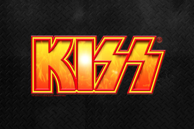 Kiss Mobile Slot Logo