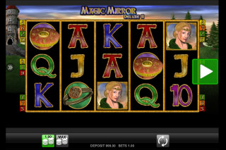 Slot machine magic mirror