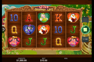 Oink Country Love Mobile Slot Machine