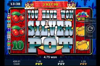 Reel King Potty Mobile Slot Silver Jackpot Won