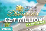 Casumo UK Slots Player Wins 2.7 Million On NetEnt's Mega Fortune Dreams