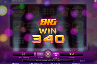 Disco Double Mobile Slot Big Win