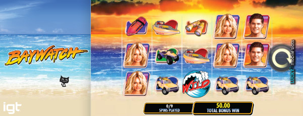 Baywatch Mobile Slot Bonus Spins