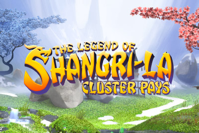 Legend Of Shangri La Cluster Pays Slot Logo