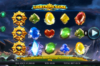 Lightning Gems Mobile Slot Machine