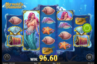 Mermaids Diamond Mobile Slot Wilds