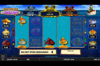 Reel em In Lobster Potty Mobile Slot Bonus Game