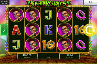 Shamrockers Mobile Slot Machine