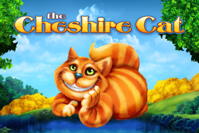 The Cheshire Cat Mobile Slot Logo
