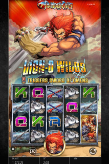 Thundercats Mobile Slot Machine Lion-O