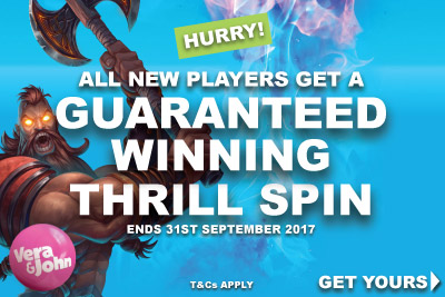 Get Your Guaranteed Free Spin Bonus Worth At Least £€2.50
