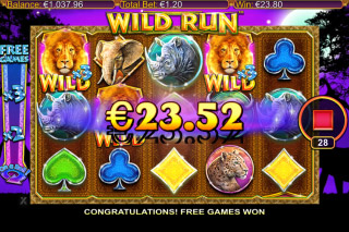 Wild Run Mobile Slot Free Spins On iPad