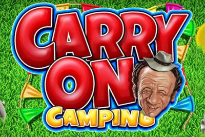 Carry On Camping Mobile Slot Logo