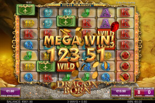 Dragon Born Mobile Slot Free Spins Win