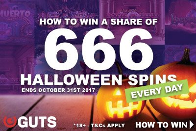 How To Win A Share Of 666 Free Spins Every Day At Guts