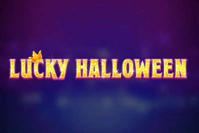 Lucky Halloween Mobile Slot Logo