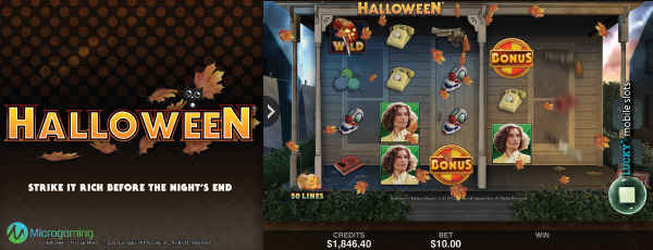 Microgaming Halloween Slot Machine