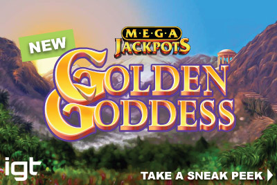 New IGT Golden Goddess MegaJackpots Slot Coming Soon