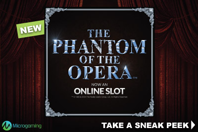 New Microgaming The Phantom Of The Opera Slot Machine