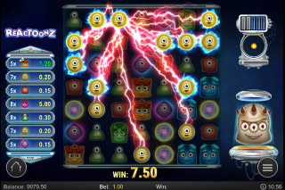 Reactoonz Mobile Slot Win