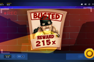 Reel Heist Mobile Slot Big Win