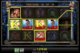 Vampires Mobile Slot Wild Free Spins Win
