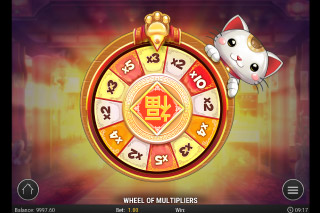 Big Win Cat Mobile Slot Multiplier Reel