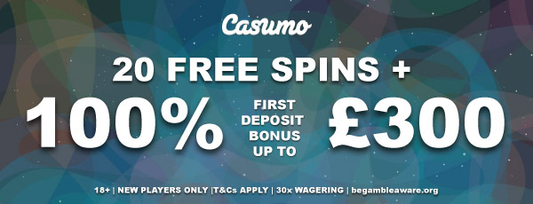 Your UK Casumo Bonus In All Its Glory