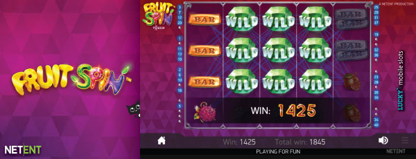 Fruit Spin Slot With Wilds