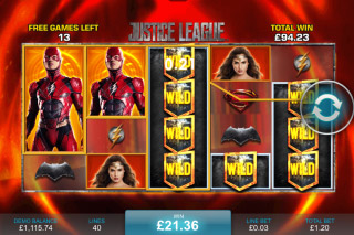 Justice League Slot Flash Free Spins