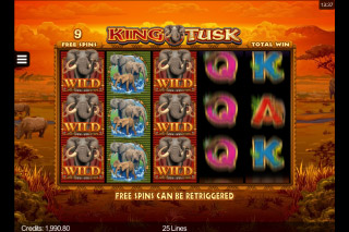 King Tusk Slot Free Spins
