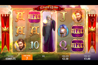 Mighty Arthur Mobile Slot Free Spins