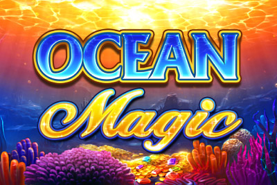 Ocean Magic Mobile Slot Logo