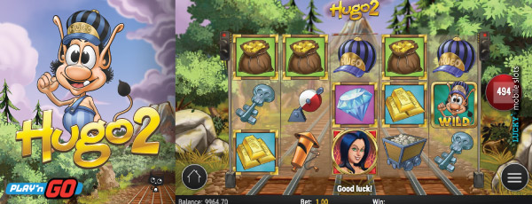 Hugo 2 Mobile Slot Machine