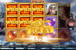 Renegades Mobile Slot Wilds Win