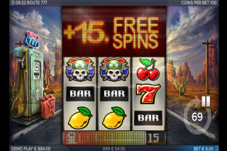 Route 777 Mobile Slot Free Spins