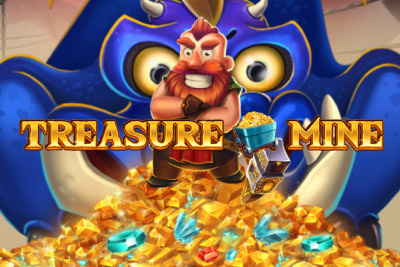 Treasure Mine Mobile Slot Logo