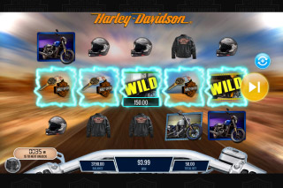 Harley Davidson Freedom Tour Mobile Slot Wilds