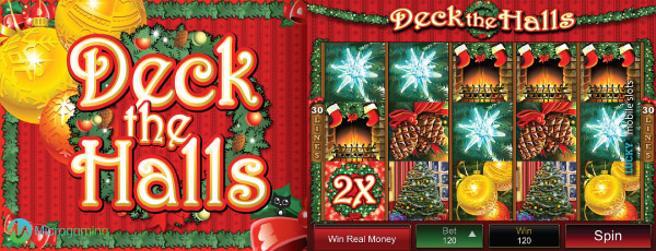 Microgaming Deck The Halls Slot Game