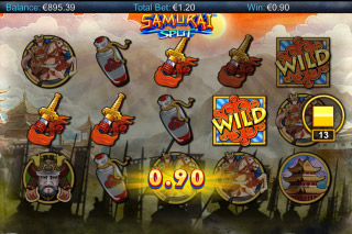Samurai Split Mobile Slot Machine