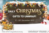 Video Slots Daily Christmas Bonuses To Unwrap