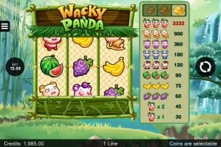Wacky Panda Mobile Slot Machine