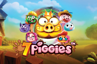 7 Piggies Mobile Slot Logo