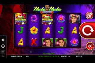 Hula Hula Nights Mobile Slot Machine