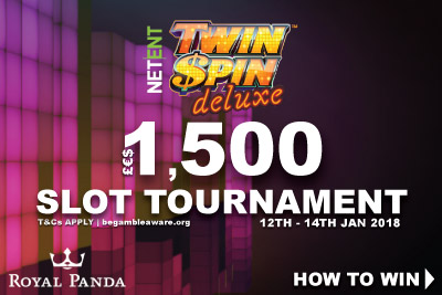 NetEnt Twin Spin Deluxe Slot Tournament At Royal Panda Casino