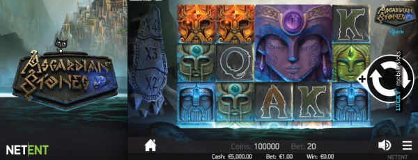 Asgardian Stones Mobile Slot With Mega Symbols