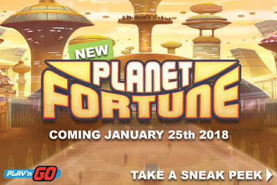 New Planet Fortune Slot Machine Coming January 2018