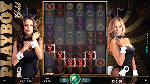 Microgaming Playboy Gold Slot Machine With Playmates