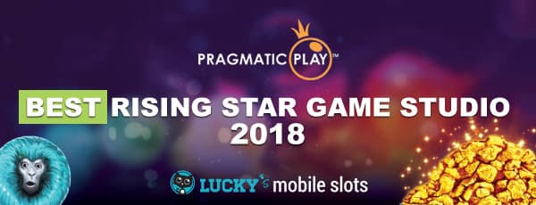 Pragmatic Play Best Rising Star Game Studio 2018