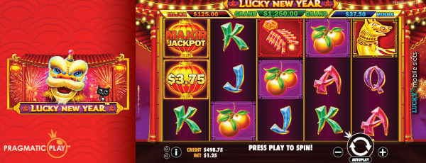 Pragmatic Play Lucky New Year Slot Machine